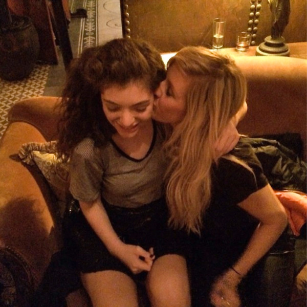 Lorde, Ellie Goulding, Instagram Lorde, Ellie Goulding, Instagram